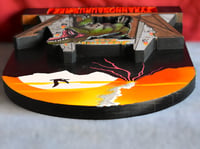 Image 10 of Jurassic Park-Tyrannosaurus-Rex Dinosaur 3D Hand Crafted Wooden Wall Artwork
