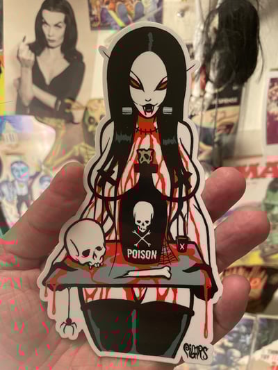 Image of NEW! POISON  - STICKER  
