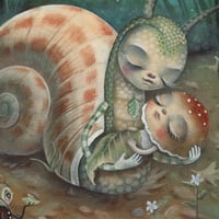 Image 3 of Moss Mother (Painting)