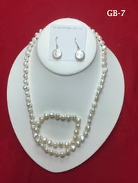pearl necklace set