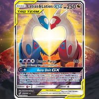 Image 4 of Latias & Latios Pokémon Split Ply - Prickly Mold - 34mm