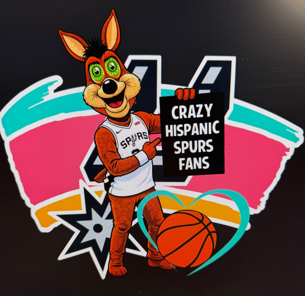 Image of Crazy fan with Coyote