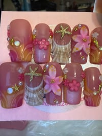 Image 3 of Lovely seashell ( pink ) 