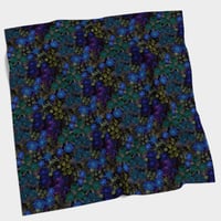 Image 4 of Wildflower Collage Silk Scarf