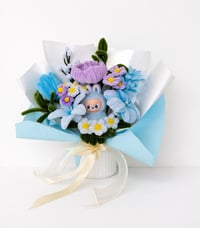 Image 1 of Mini Blue Labubu