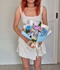 Image 2 of Mini Blue Labubu