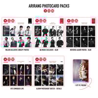 Image 1 of [CARDS] BTS Arirang Photocard Packs