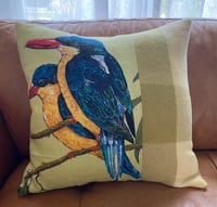 Image 2 of Kingfisher cushion