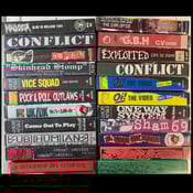 Image of Punk & Hardcore VHS Tapes