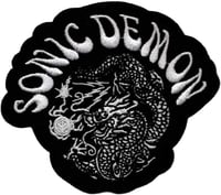 Sonic Demon Embroidered Patch