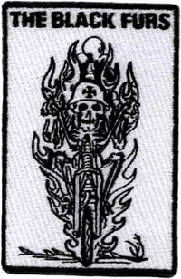 Image 1 of The Black Furs Embroidered Patch