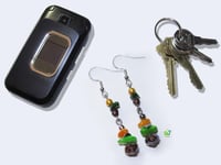 Image 4 of RnJ_Gemstone_Green Earring 925 SilverWire