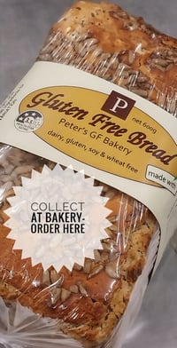 Collect at Bakery Tuesday 2-5pm 