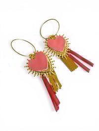 Image 1 of Boucles SUMMER LOVE corail