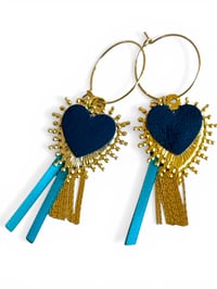 Image 1 of Boucles SUMMER LOVE denim