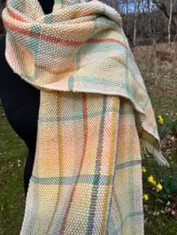 Image 2 of Daffodils Woven Scarf 