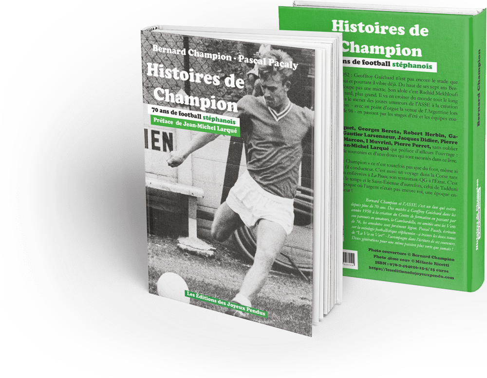 Image of Histoires de Champion - Pascal Pacaly - COMMANDER (+ €3 de frais de port)