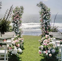 Image 1 of Full Bloom Ceremony Setup