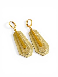Boucles KHEOPS  jaune