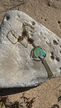 Image 2 of Collier sautoir PLAYA baby blue