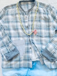 Image 1 of Odc 27 - plaid grey