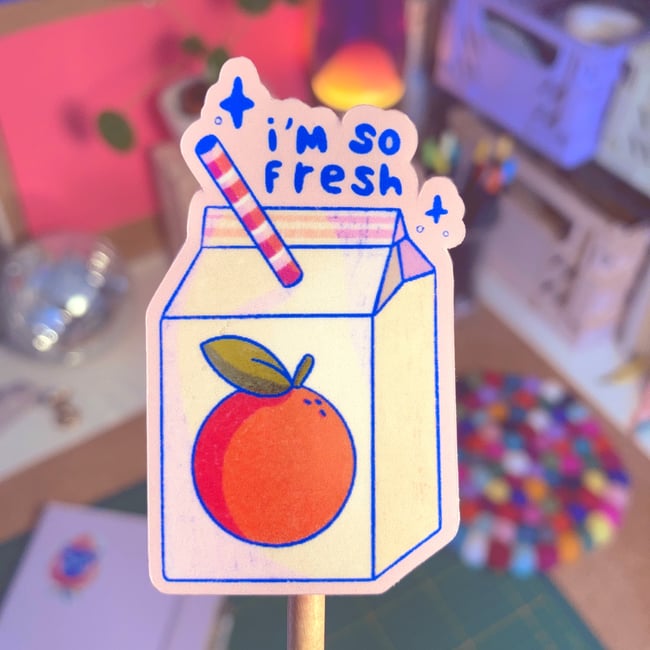 Sticker au choix : série printemps