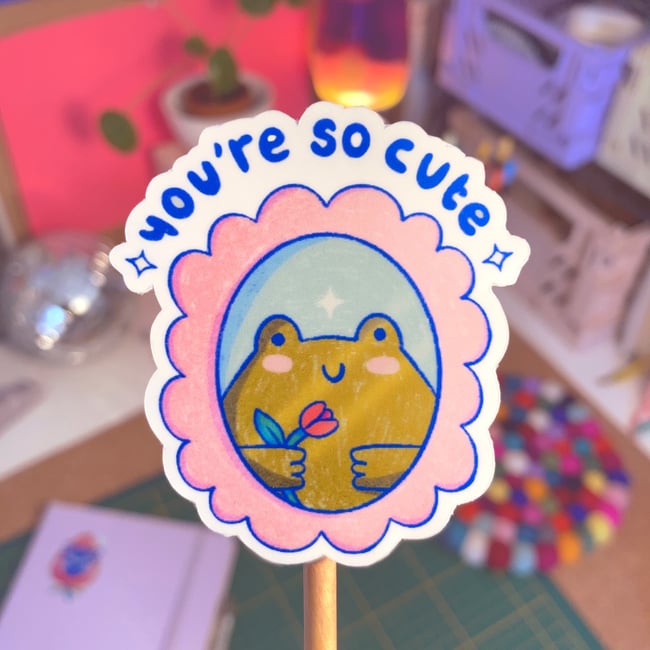 Sticker au choix : série printemps