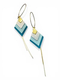 Boucles FIESTA baby blue