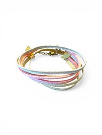 Image 1 of Bracelet double tour corail
