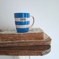 Image 1 of Lovely Blue&White Cornishware Mug - Chris