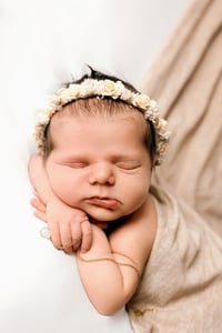 Image 2 of Wreath cream blue pink khaki wine