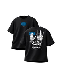 Image 1 of maglietta ROUTE COOKERS X IL TACCHINO (blu)