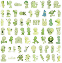 Image 3 of Smiski Vinyl Stickers