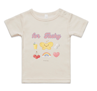 Image 1 of Baby Organic tee- Tashy's Treasures (6mo-24mo)