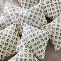 Image 3 of Cotton Floral Pillow Covers Set of 2 – Double-Sided Boho Decorative Throw Pillow Cases 12x20 in