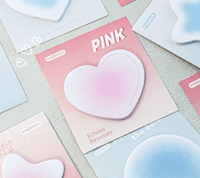Image 3 of Shaped Sticky Notes (blush)