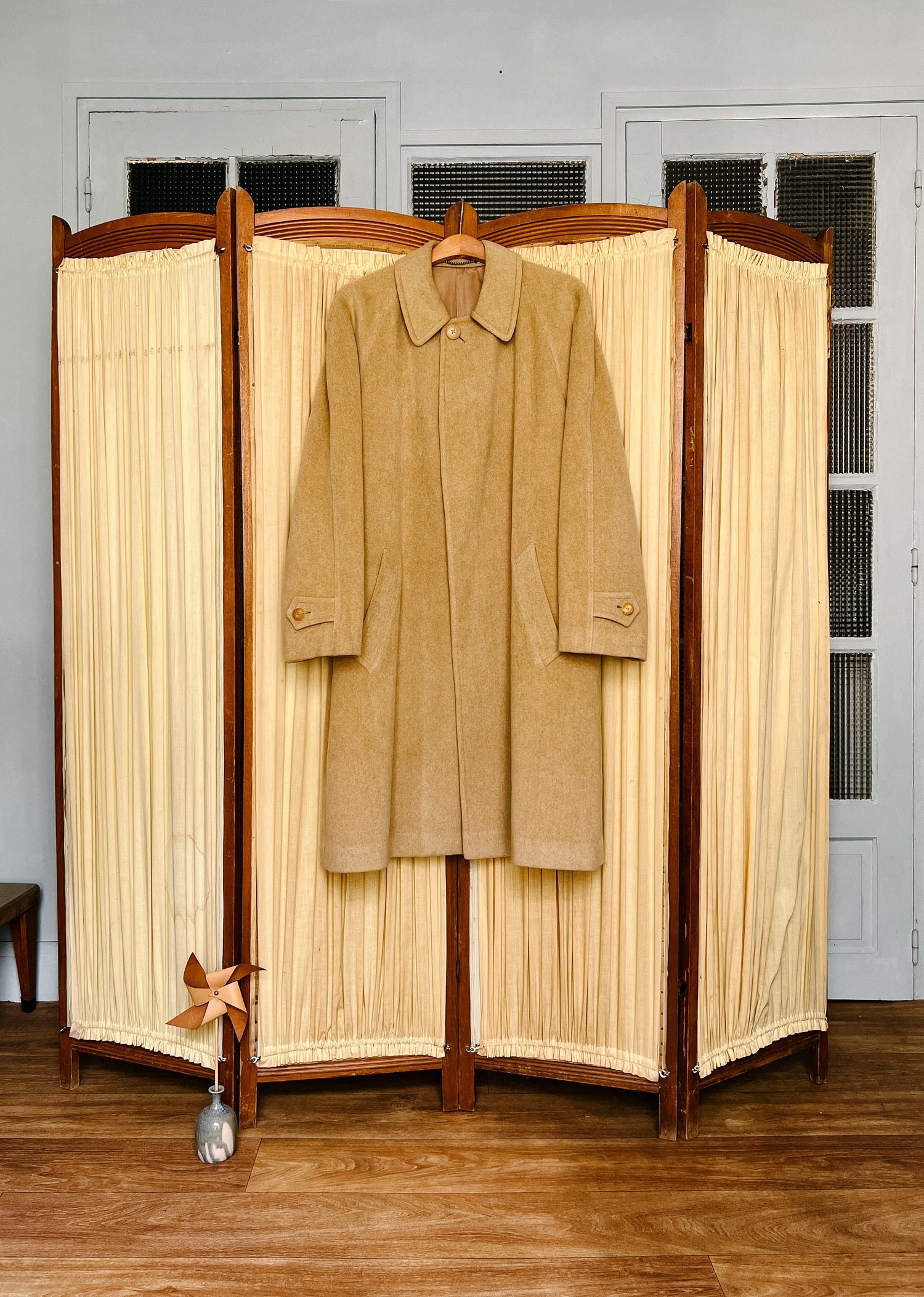 Hermès 2000's Cashmere Coat Camel - Size L