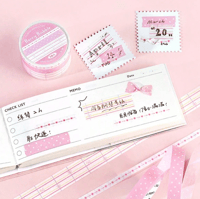 Image 3 of Pink Washi Tape Trio