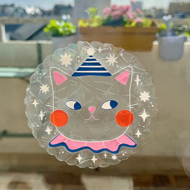 Suncatcher chat holographique