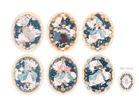 Image 2 of Atelier Witch Hat wooden charms PREORDER