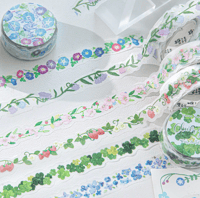 Image 3 of Floral Washi Tape