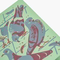 Image 2 of Pigeons greetings card