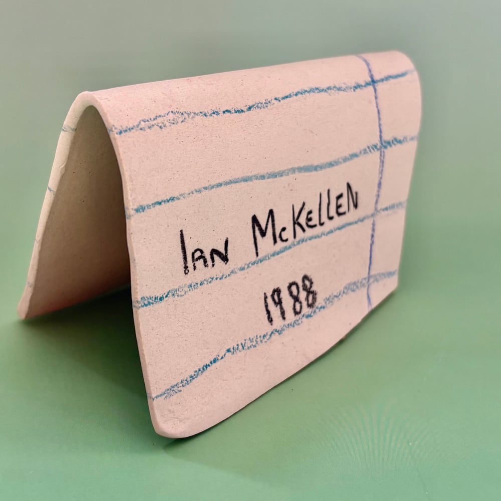 Image of F Off I’m Gay folded stoneware Note