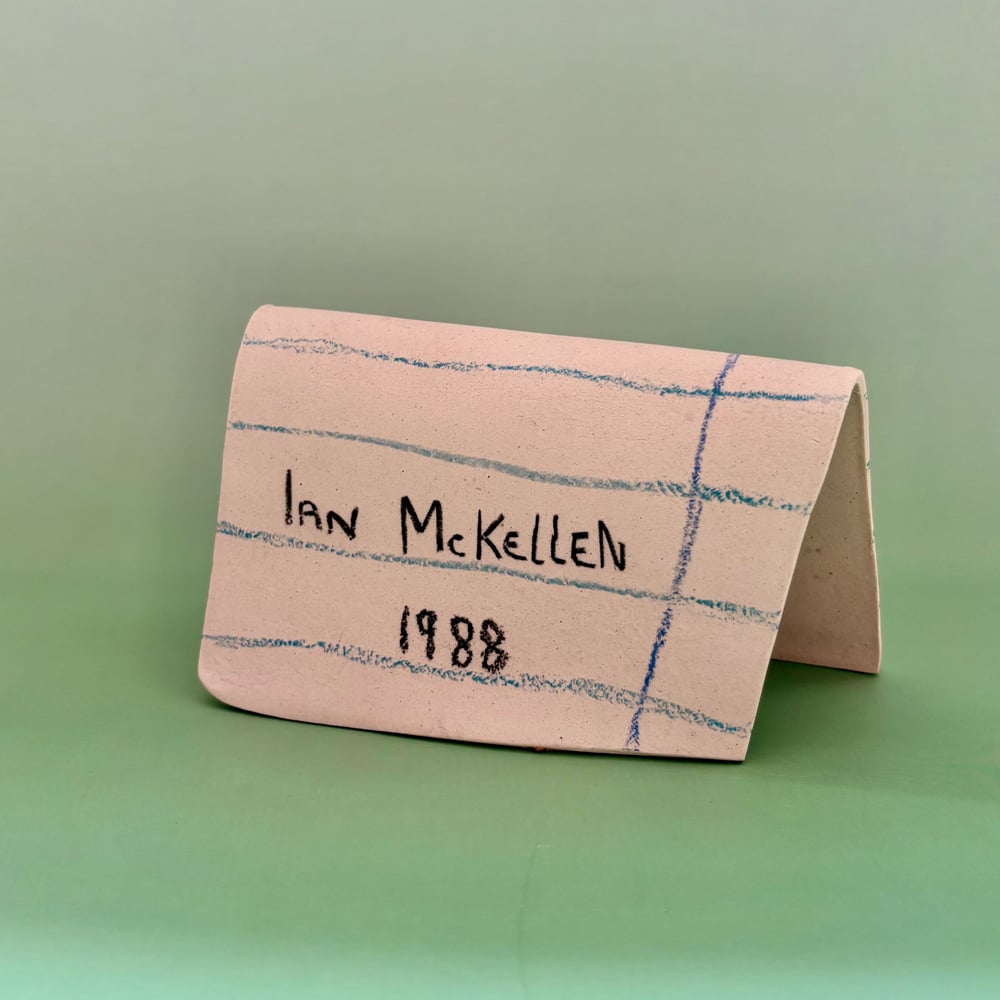 Image of F Off I’m Gay folded stoneware Note