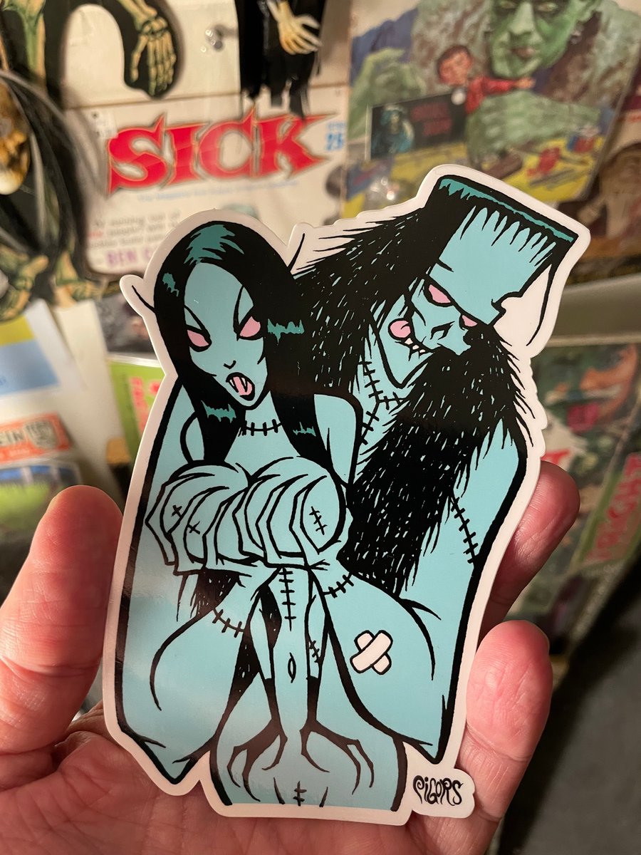 Image of NEW! A Handful of Happiness !  - STICKER  