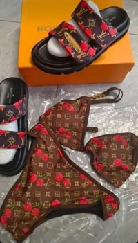 LV 🍒 Blossom Bikini Set