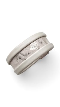 Image 3 of Bracciale bangle artigianale in pelle ESSENTIAL SMALL - Orizzonti 