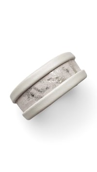 Image 5 of Bracciale bangle artigianale in pelle ESSENTIAL SMALL - Orizzonti 