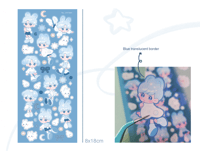Image 3 of &TEAM frosted charms + sticker sheet