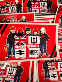 Image 4 of 30 Man United Hooligan Stickers
